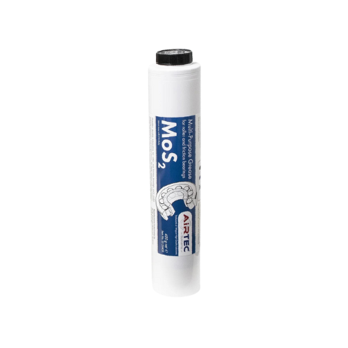 AirTec Grease: MoS2 Multi-Purpose for Lube-Shuttle® in a white with blue graphics in a tube container